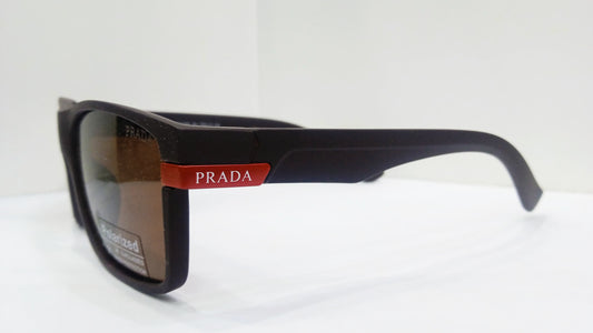 Prada Brown Polarized Sunglasses – Squarish Design for a Bold New Look