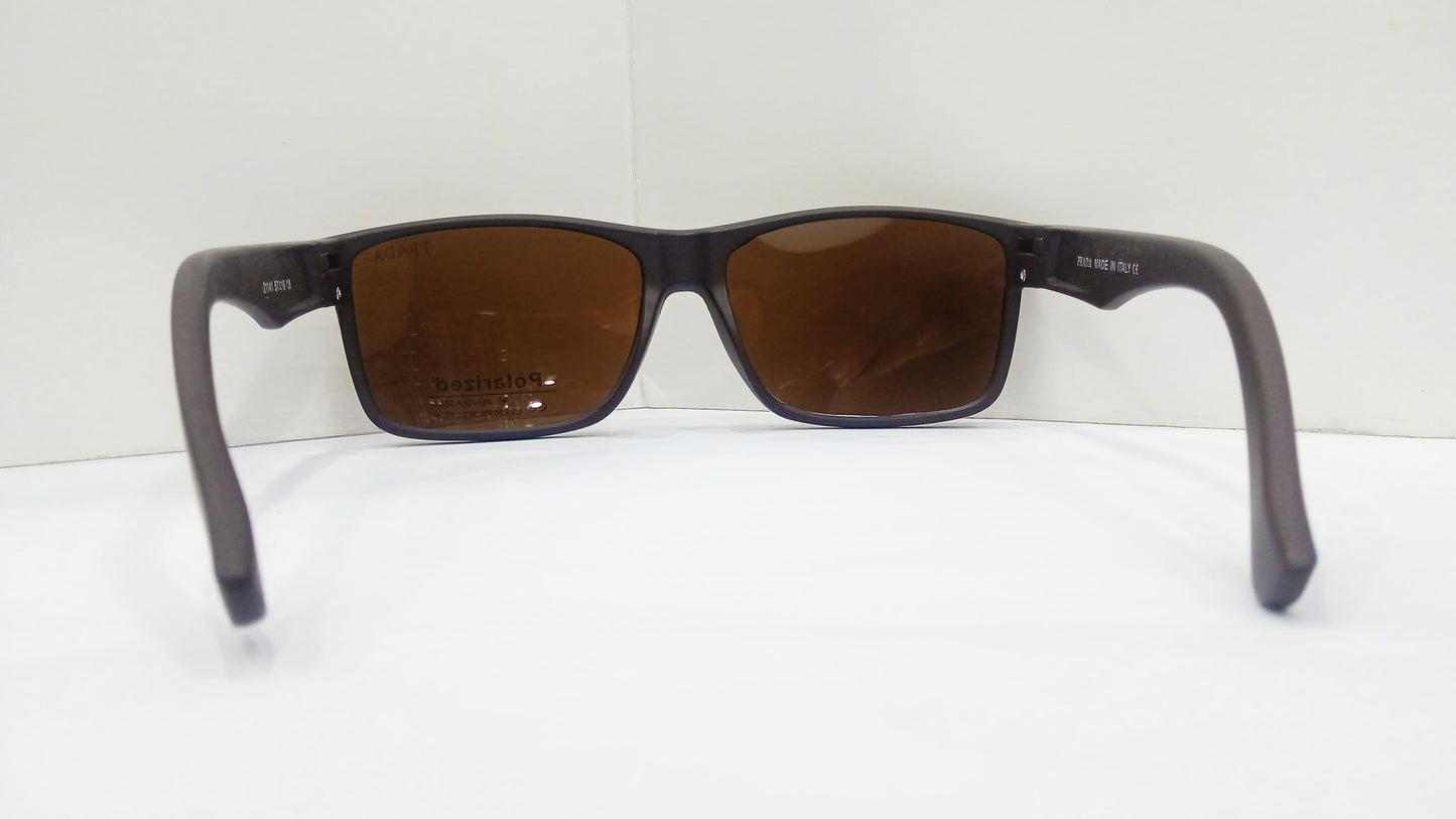 Prada Brown Polarized Sunglasses – Squarish Design for a Bold New Look